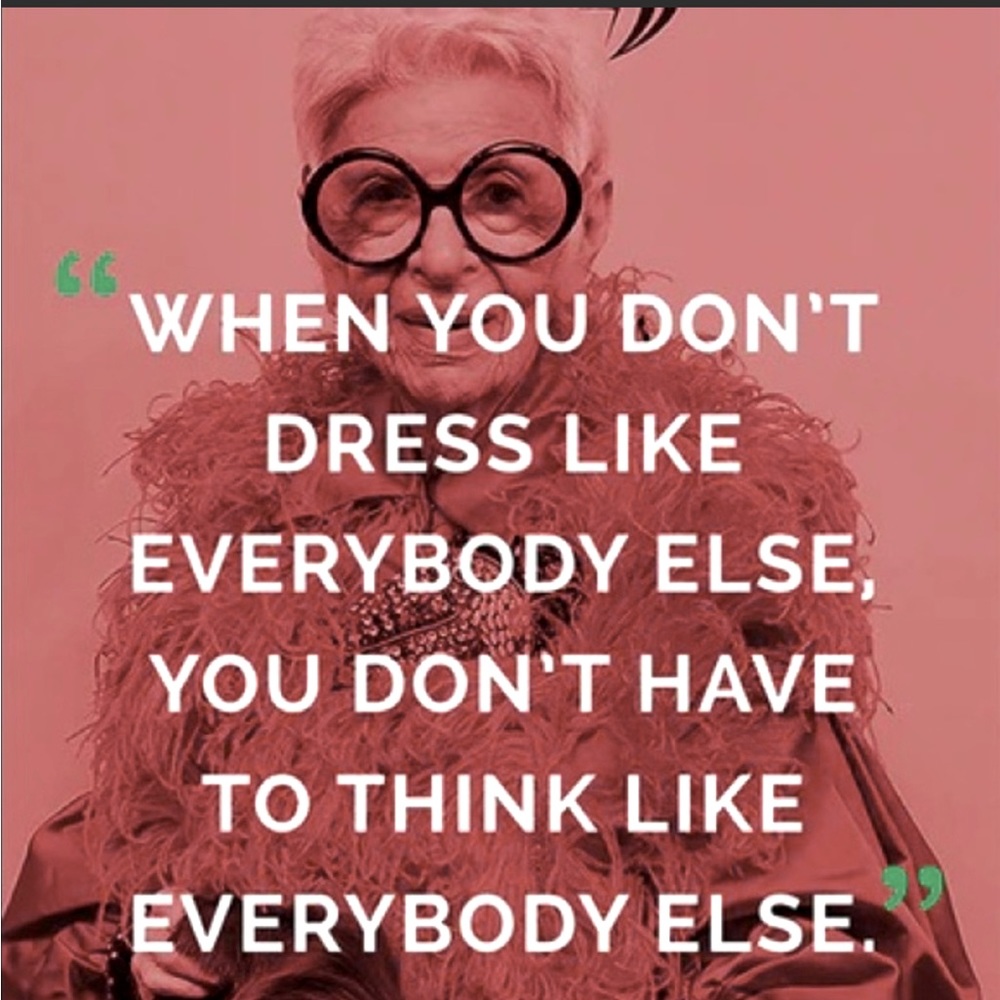A wise Iris once said…